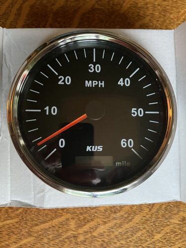 4 3/4” Kus Waterproof 60MPH GPS Speedometer Gauge Kit Odometer with Antenna New, US $58.90, image 4