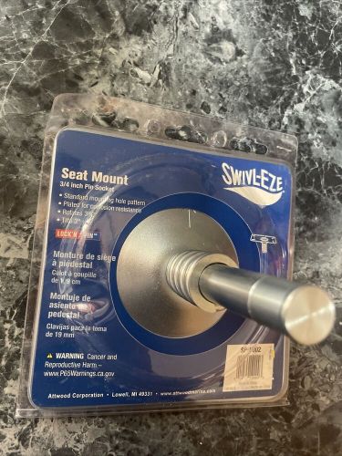 Swivl eze pin pedestal seat mount swivel for 3/4" pedestal pin post