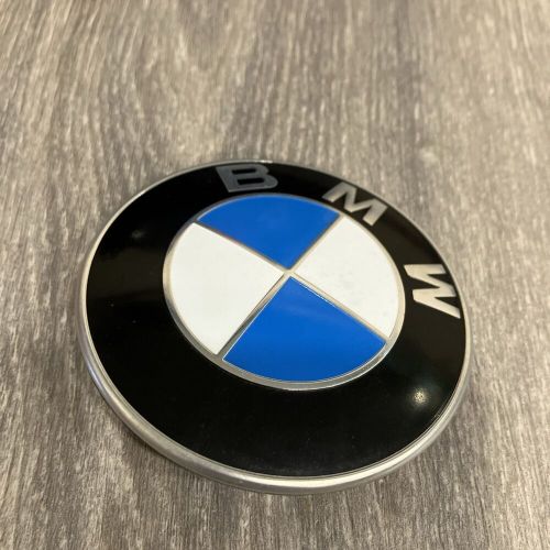 BMW E70 E83 E46 E36 E39 E90 E34 E30 X3 X5 FRONT HOOD Emblem Roundel 8132375 OE, US $8.00, image 2
