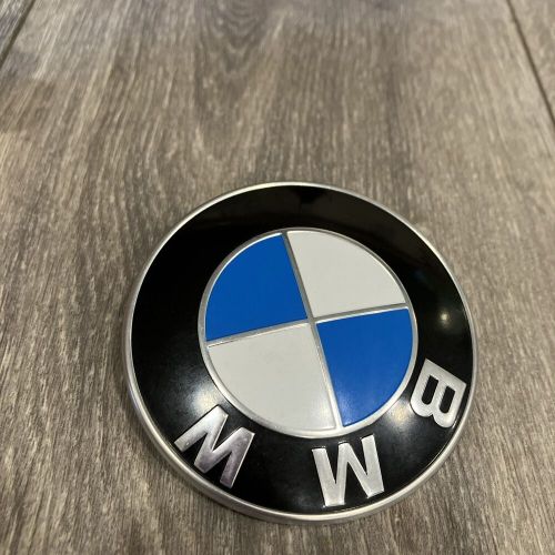 BMW E70 E83 E46 E36 E39 E90 E34 E30 X3 X5 FRONT HOOD Emblem Roundel 8132375 OE, US $8.00, image 4