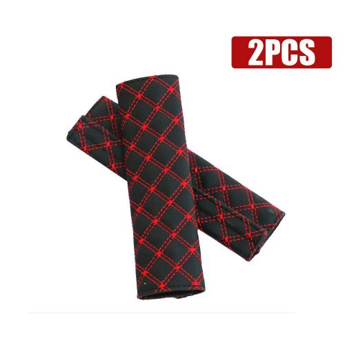 2Pcs Car Safety Seat Belt Shoulder Pad Cover Cushion Harness Comfortable-Driving, US $9.82, image 6
