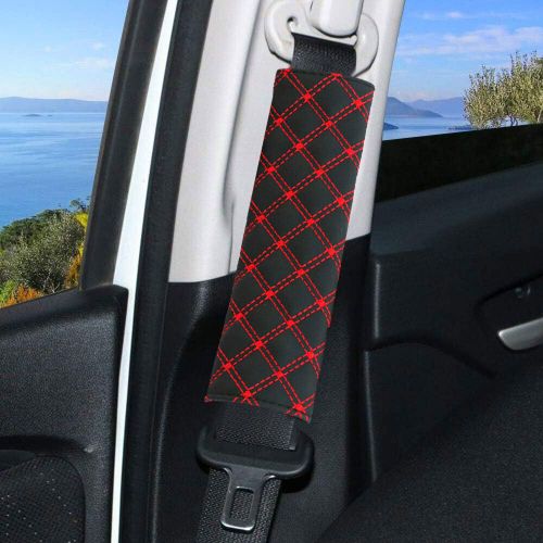 2Pcs Car Safety Seat Belt Shoulder Pad Cover Cushion Harness Comfortable-Driving, US $9.82, image 10