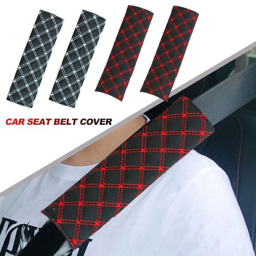 2Pcs Car Safety Seat Belt Shoulder Pad Cover Cushion Harness Comfortable-Driving, US $9.82, image 12