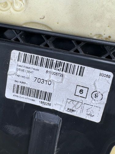 16 ski doo summit xm t3 800r seat saddle base  black oem part no. 510005728