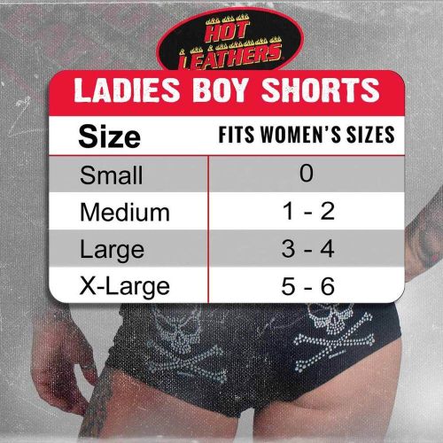 Hot Leathers Cupcake Boy Shorts PTB7532, US $17.95, image 2