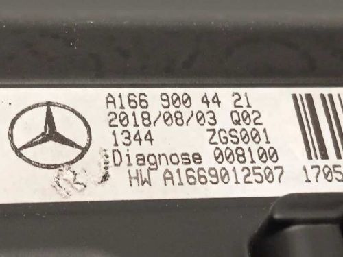 A1669004421 multifunction display / a1669008122 / 6834297 for mercedes-benz clas-