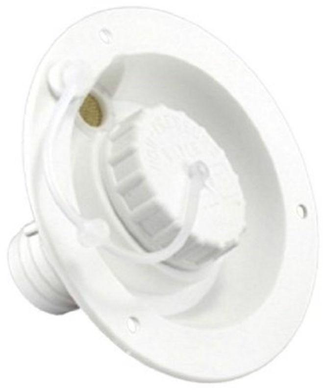 Rv gravity water dish white camper travel trailer motorhome 5th wheel