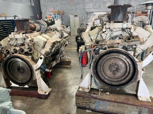 Good Used Cummins KTA38 Marine Engine Tag #69192, US $69,995.00, image 3