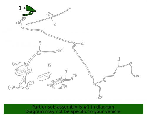 Genuine GM Black High Frequency Antenna 84597583, US $88.65, image 2