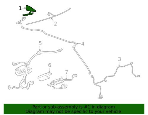 Genuine GM Black High Frequency Antenna 84597583, US $88.65, image 3