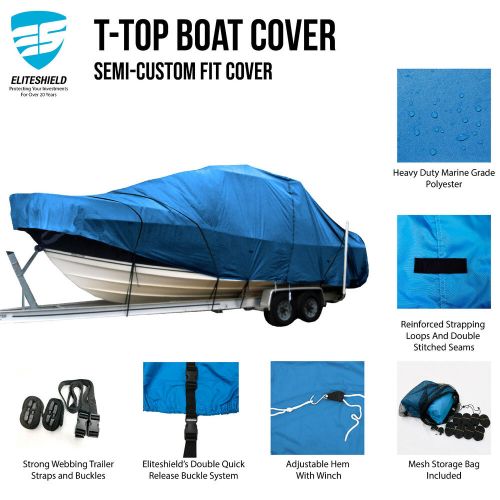 Sea ray sundancer 270 Cruiser with radar console arch Storage Boat Cover, US $469.95, image 4