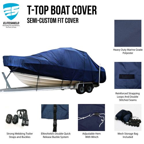 Sea ray sundancer 270 Cruiser with radar console arch Storage Boat Cover, US $469.95, image 17
