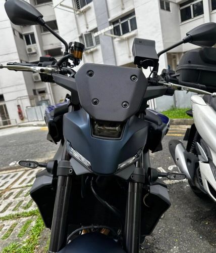 Aluminium Windshield + Bracket For Yamaha MT09 / SP 2024 Black, US $, image 4