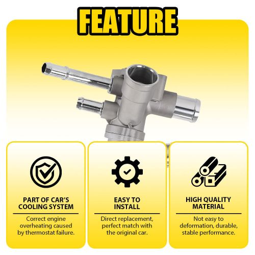 Thermostat Housing For Ford Explorer Edge Flex Taurus Lincoln MKZ MKX MKT MKS O, US $50.99, image 4