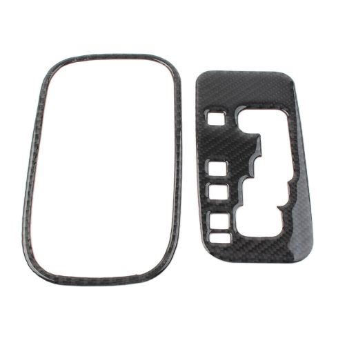 2xShifter Lever Cover Trim For Jeep Wrangler JK 2011-2017 Carbon Black-, US $, image 7