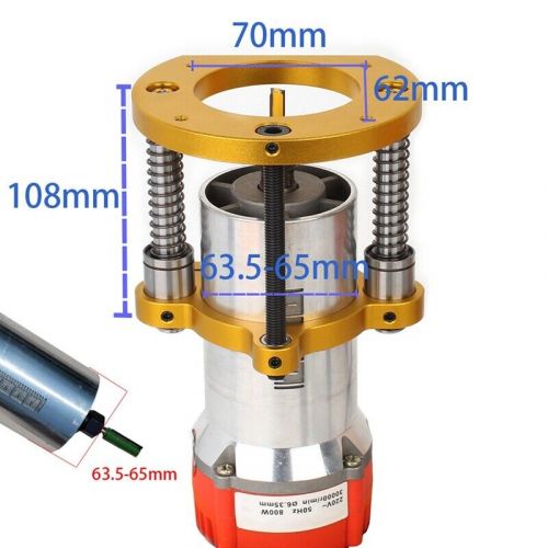 Router Lift, 65mm, Universal Trimming Machine, Router Lifting Table Basi7233-, US $, image 3