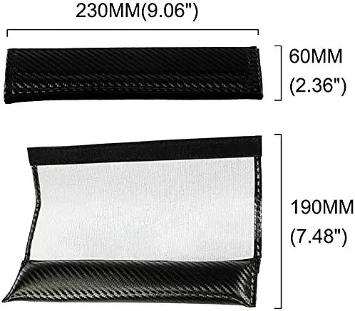 2pcs Red Safety Seat Belt Shoulder Pad Cover for Dodge Challenger Accessory, US $15.79, image 7