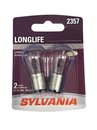 Sylvania long life 2 pack - 2357 ll long life lamps