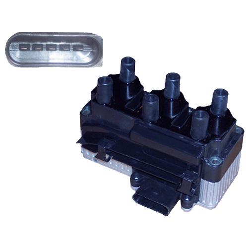 Ignition coil pack - vw jetta golf gti vr6 v6 2.8l - 021905106c - new