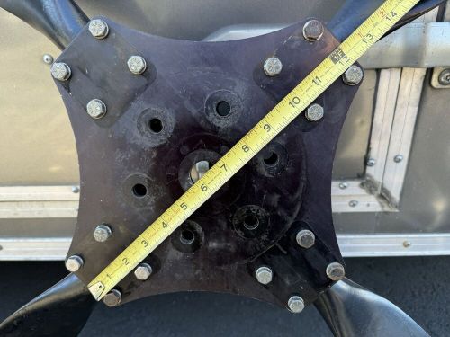 Warp drive ?  4-blade propeller 5’ diameter jet boat ultralight hovercraft