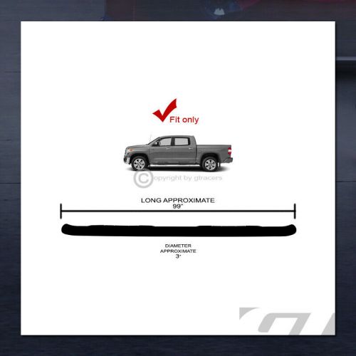 For 2007-2021 Toyota Tundra CrewMax 3" Blk Side Step Nerf Bars Running Boards HD, US $151.00, image 9