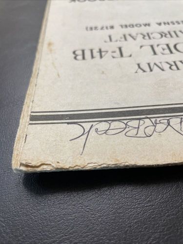 Cessna T-41B Aircraft Army Model R172E Flight Handbook Manual Vintage, US $99.88, image 8