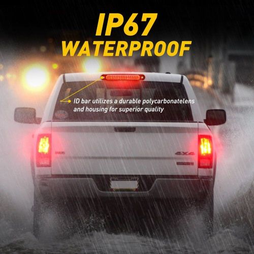 Universal LED 3RD Trunk Brake Light Red Lamp Lens Fit Truck SUV Jeep RV, US $12.99, image 2