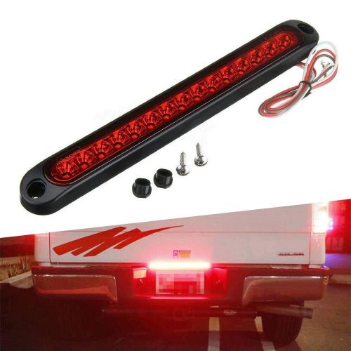 Universal LED 3RD Trunk Brake Light Red Lamp Lens Fit Truck SUV Jeep RV, US $12.99, image 5