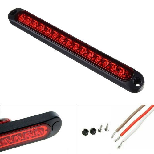 Universal LED 3RD Trunk Brake Light Red Lamp Lens Fit Truck SUV Jeep RV, US $12.99, image 8