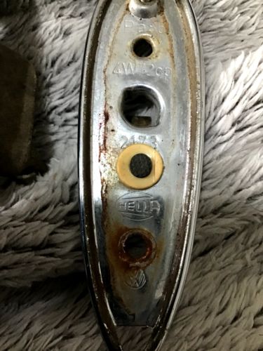 Pair 1960s? VW Side Turn Signal Light Hella BL Po 860, US $25.00, image 6