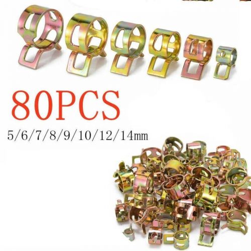 Hose Spring Clips Pinch Fuel Fastener 65Mn spring steel Sturdy Practical, US $14.75, image 9