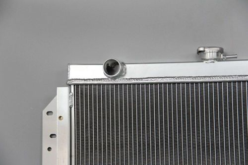 2row aluminum radiator for 1979-1989 1985 dodge pickup ram 8cyl 5.2l/5.9l cc959