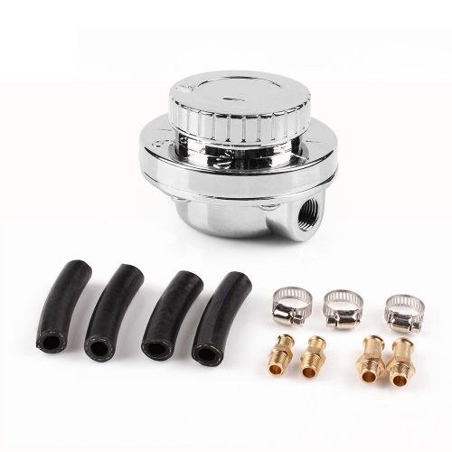 8mm 10mm Adjustable 1-5 PSI Oil Fuel Pressure Carburetor Treatment Regulator, US $25.54, image 2