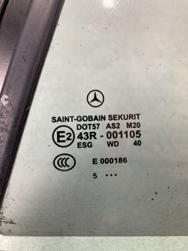 05-11 Mercedes Benz SLK 350 Driver Left Rear Quarter Window Glass OEM, US $81.66, image 3