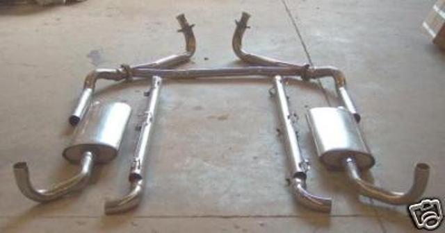 1978 & 1979 dodge lil red express exhaust system- aluminized steel