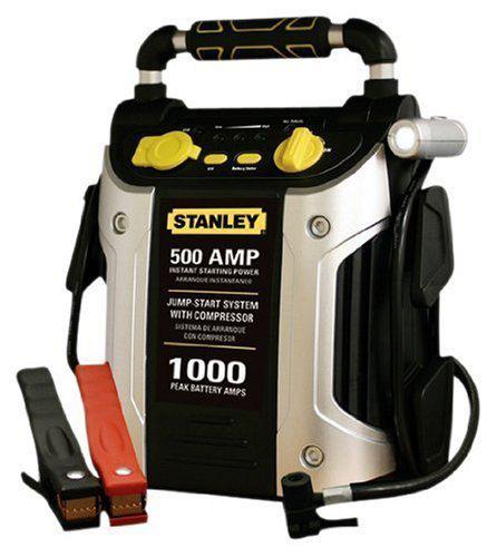 New stanley 500 amp car start auto jumper battery jump starter air compressor