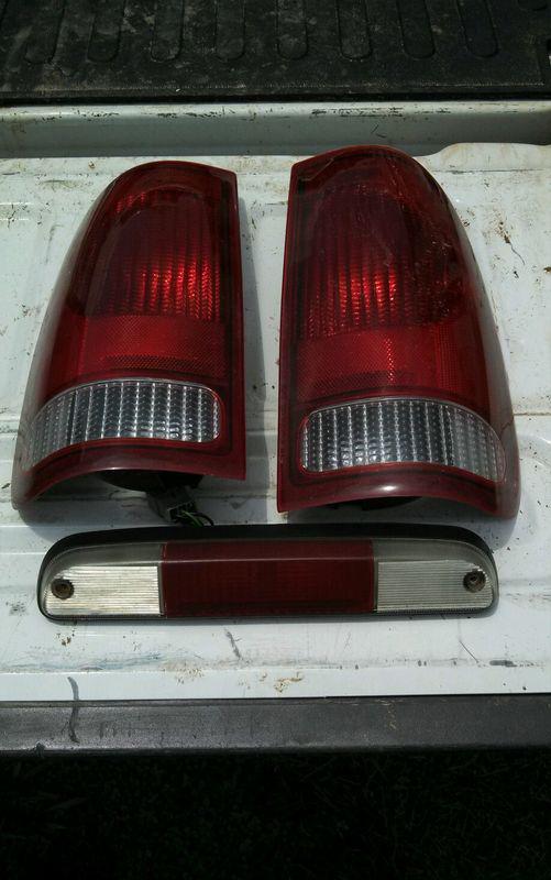 Purchase 9907 F250 f350 tail lights and third brake light in Franklin, Tennessee, US, for US 35.00