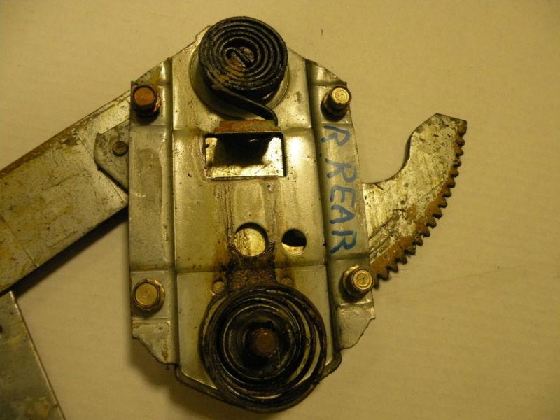 1961 1962 CHEVY IMPALA RIGHT REAR WINDOW REGULATOR 4 DOOR SEDAN OEM, US $19.95, image 2