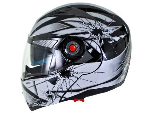 Snowmobile ATV UTV 4X4 - Gray/Black Modular Flip Up Helmet Dual Smoke Visor - XL, US $54.99, image 4