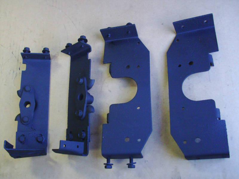 1966 1967 charger grill mounts brackets headlight door brackets