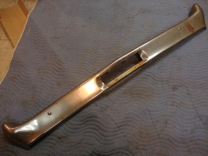 1969 1970 mercury cougar rear bumper 