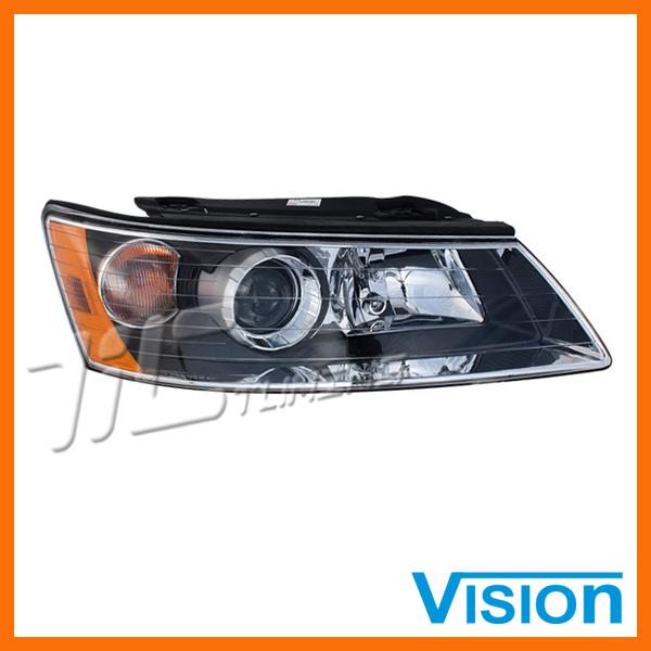 New passenger right r/h side head light lamp assembly for 06-08 hyundai sonata