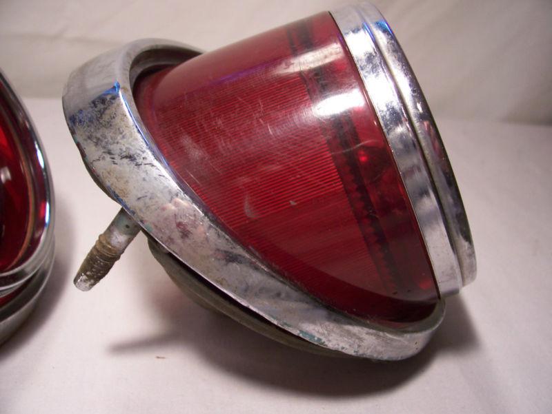 1965 Chevy Impala SS Caprice Set of 2 Tail Lamp Lenses 1 Back up Lens w/Housing, US $49.99, image 9