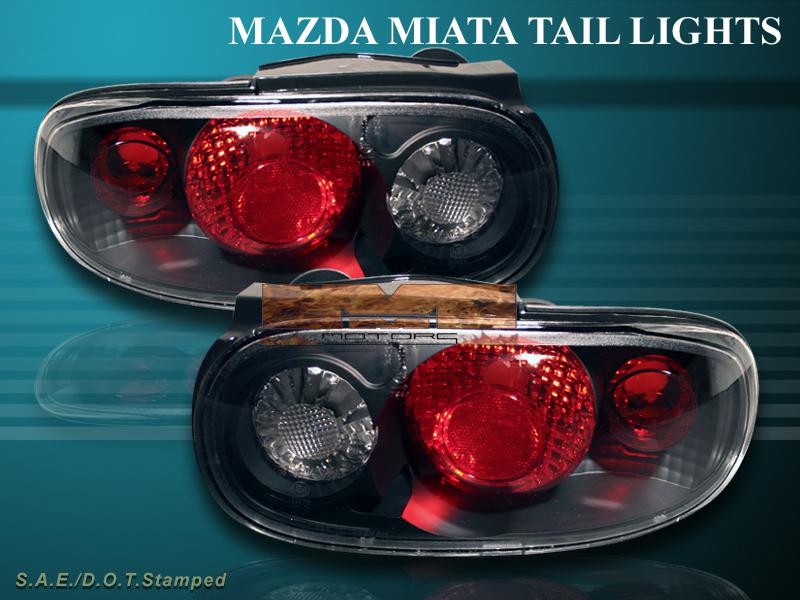 Purchase 19901997 Mazda Miata MX5 Black Tail Lights Mazds Miata in Santa Fe Springs