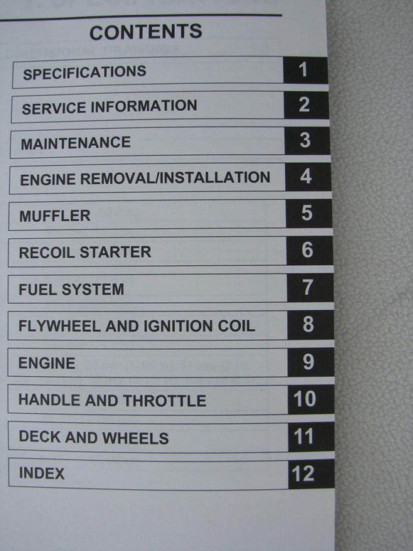 Purchase Honda Shop Service Manual HRC216PDA HRC216 PDA K3 PDA in
