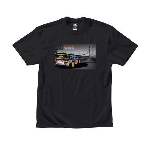 Dc ken block pirelle ford 43 gymkhana 5 starter t-shirt black medium