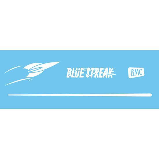 New amf/bmc blue streak fish mouth 1953 grpahic