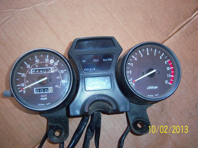 1981 80 suzuki gs850gl gs850 850 gauges
