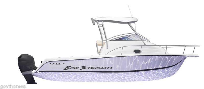 Logo decal for vip boats- mako, yamaha, wellcraft and others available