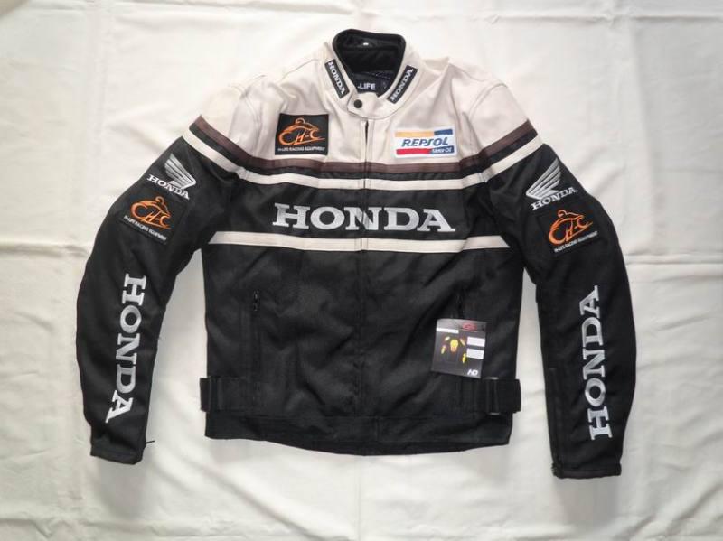 New motorcycle honda rider jacket white m l xl xxl